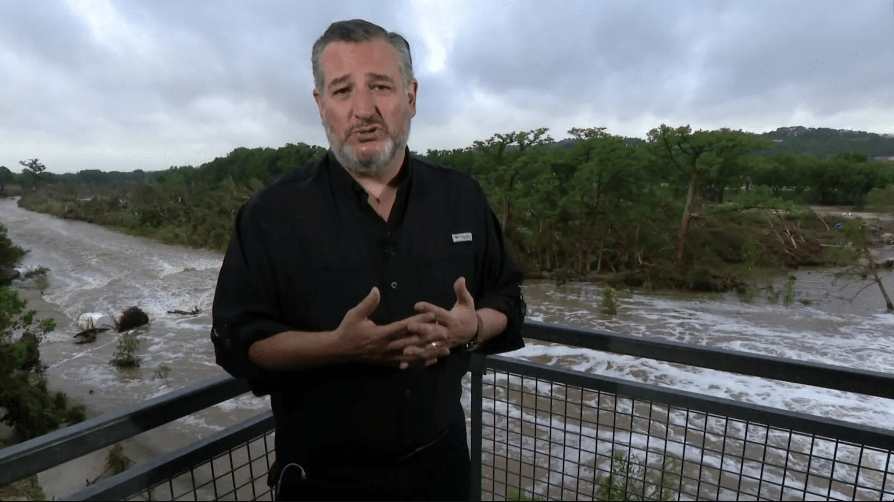 Ted Cruz Slammed for Slashing Weather Forecasting Funds as Texas Floods Kill 100+ Big Beautiful Bill Climate Change Donald Trump Budget Cuts
